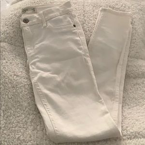 Abercrombie & Fitch Skinny White Jeans